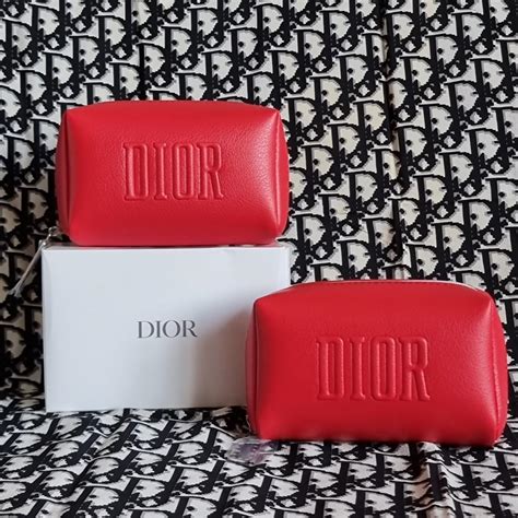 dior rood make up tasje|Alle tassen .